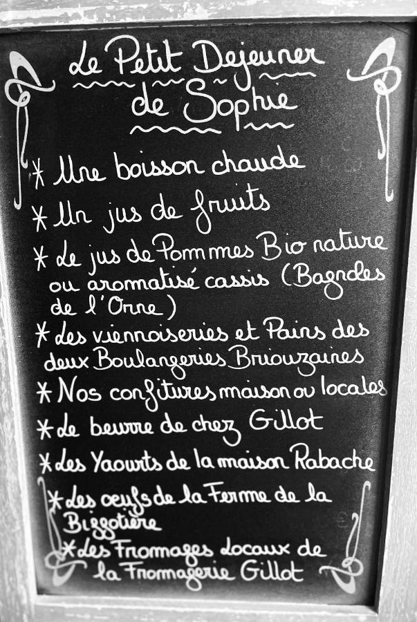 Briouze Restaurant Hotel Logis Chez Sophie מראה חיצוני תמונה